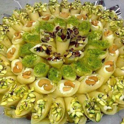 حلاوة الجبن بالقشطة العربية